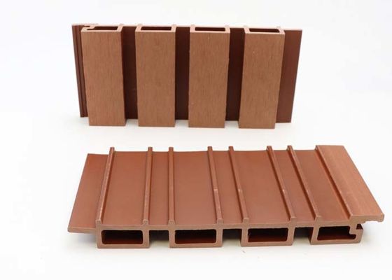 Υπαίθρια εξωτερική WPC τοίχων επιτροπή τοίχων διακοσμήσεων 219mmx26mm επένδυση τοίχων