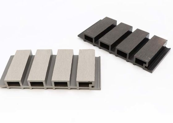 Υπαίθρια εξωτερική WPC τοίχων επιτροπή τοίχων διακοσμήσεων 219mmx26mm επένδυση τοίχων