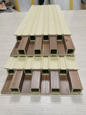 Durable Fireproof Indoor WPC Toungue And Groove Wall Panels PVC Wall Cladding