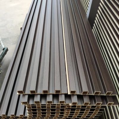 Ξύλινη εναλλακτική εσωτερική 195x28mm εσωτερική WPC τοίχων επιτροπή τοίχων επιτροπής WPC διακοσμητική