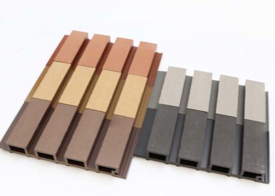 160x24mm εξωτερικός WPC τοίχων πίνακας τοίχου επιτροπής κοίλος ξύλινος πλαστικός σύνθετος