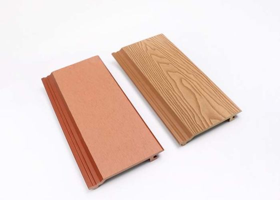 Ξύλινος πλαστικός σύνθετος πίνακας Decking Deco δαπέδων WPC για την υπαίθρια διακόσμηση κήπων