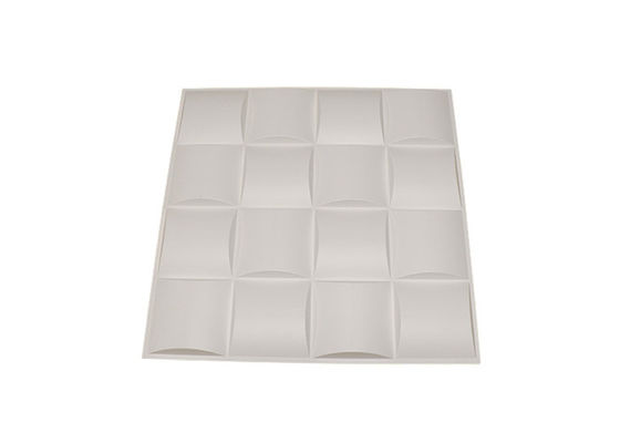 500x500mm διακοσμητική τρισδιάστατη τοίχων επιτροπών PVC επιτροπή τοίχων εγχώριων διαμαντιών χρυσή