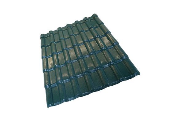 Ζαρωμένα UPVC PVC ρητίνης του ASA συνθετικά φύλλα υλικού κατασκευής σκεπής στεγών κεραμίδι πλαστικά