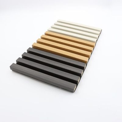 Luxury Acoustic Panels Board Ύφασμα Ξύλινο αυλακωτό αυλακωτό 2400 * 600mm