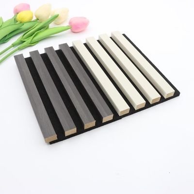 Καπλαμάς ξύλου Luxury Acoustic Panels Ύφασμα Ξύλινο αυλακωτό αυλακωτό