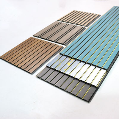 Δείκτης τοίχου ξύλινος κόκκους PVC διακοσμητικό τοίχωμα Eco φιλικό υλικό για το υπνοδωμάτιο σαλόνι τηλεόραση τοίχος φόντο