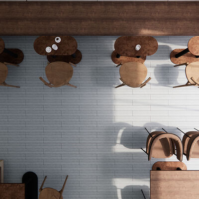 Εύκολη στην εγκατάσταση και αφαιρούμενη διακοσμητική μεμβράνη δαπέδου με ρεαλιστικά σχέδια