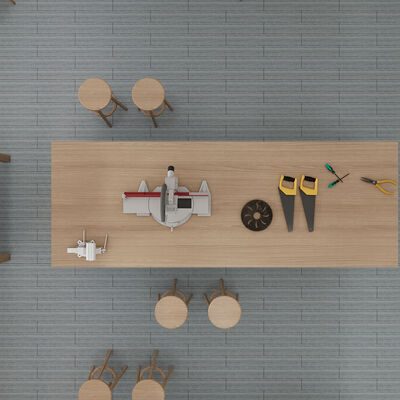 Ετικέτες επιπέδου με πρόσφυση σε πλάτος εξαιρετικά ευρέος για μεγαλύτερα δωμάτια ή χώρους