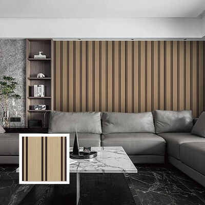 ανθεκτικό στην υγρασία, εύκολο στην εγκατάσταση πάνελ τοίχου με αυλακωτό PVC για διακόσμηση τοίχων οροφής Modern Interiors