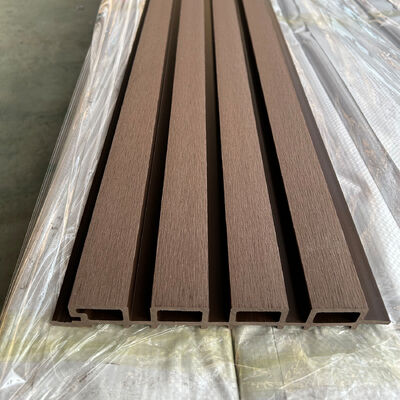 Υψηλής ποιότητας εξωτερικό πίνακα τοίχου WPC εξωτερικό αδιάβροχο σύνθετο ξύλινο πλαστικό για διακόσμηση κτιρίων