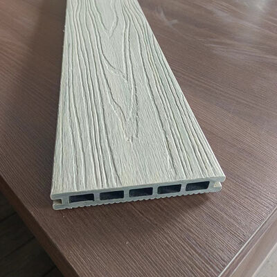 Εξωτερικό τοίχωμα WPC εξωτερικό πλαστικό σύνθετο ξύλου με αντοχή στις καιρικές συνθήκες και εύκολη εγκατάσταση