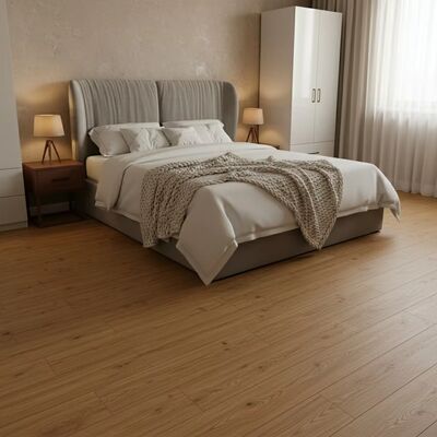 Αδιάβροχο Spc 5mm άκαμπτο πλωτό δάπεδο βινυλίου 20 mil Wear Layer Click Lock Plank