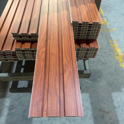 Easy to Install DIY Indoor WPC Wall Panel Interlocking Wall Decoration  Cladding