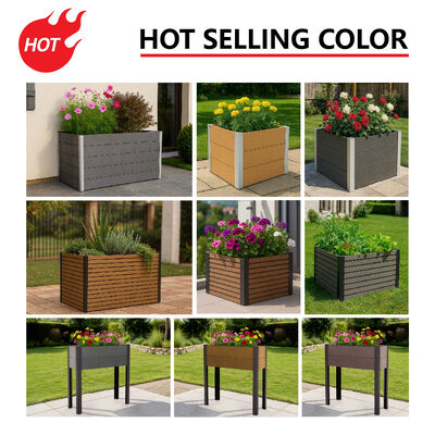 Ανθεκτικό κρεβάτι κήπου για πίσω αυλή εξωτερική φύτευση κήπος τοπίο