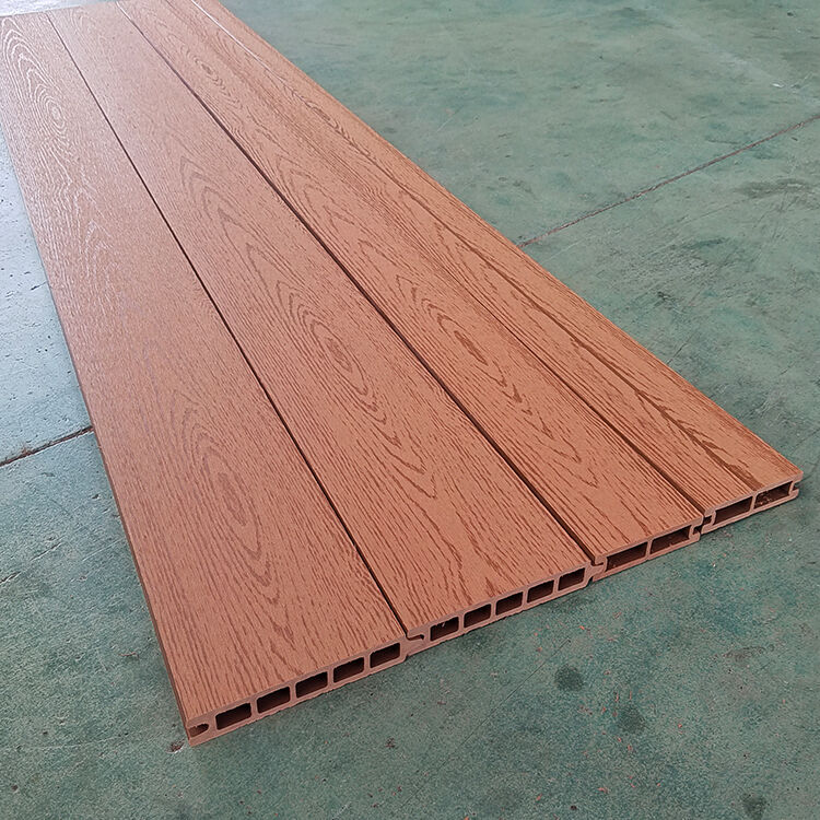 Ανθεκτικό σε καιρικές συνθήκες εξωτερικό δάπεδο WPC.