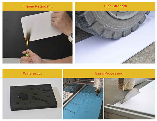 ο αφρός PVC 8mm επιβιβάζεται στις λευκές αφρού επιτροπές πινάκων αφρού PVC πινάκων 4x8 αδιάβροχες