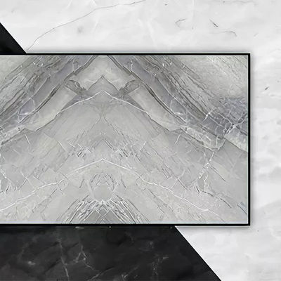 Υψηλό στιλπνό μαρμάρινο φύλλο 3mm PVC 1220x2440mm επιτροπή τοίχων PVC