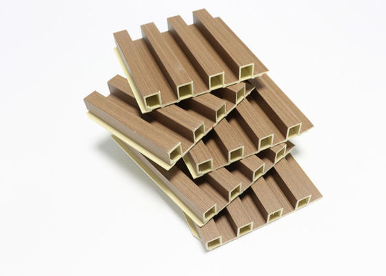 επιτροπή τοίχων 15cmx9mm εσωτερική WPC 16.5cmx2.5cm αδιάβροχη Fluted επιτροπή τοίχων