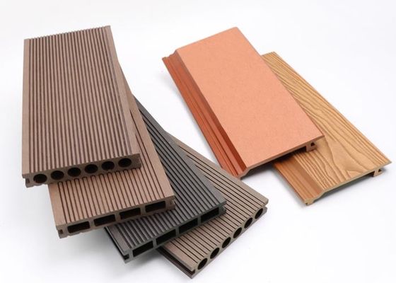 WPC ξύλινο πλαστικό σύνθετο Decking υπαίθριο πάτωμα Wpc πινάκων στερεό