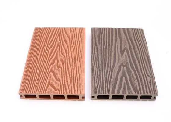 Κήπος WPC Decking δαπέδων πλαισίων δορών 18mm εύκολο σύγχρονο σχέδιο εγκατάστασης