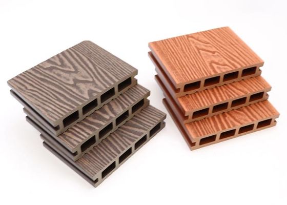 Εξωτερικός WPC Decking κοίλος σύνθετος Decking κοβαλτίου πίνακας εξώθησης