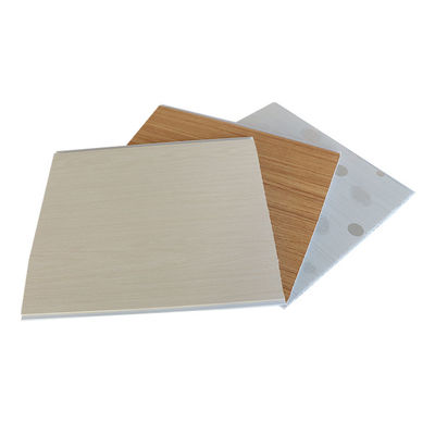 Υψηλή στιλπνή εσωτερική ξύλινη 250x8mm τυπώνοντας ανώτατη επιτροπή PVC για το νότο - Αμερικανός