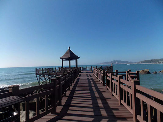 Ξύλινη πλαστική σύνθετη WPC Decking PE κοβαλτίου επένδυση τοίχων επιτροπής τοίχων εξώθησης υπαίθρια WPC