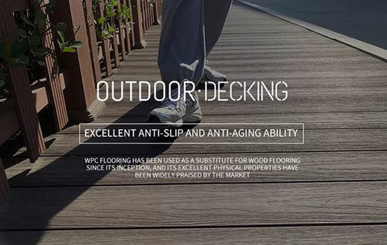 Ξύλινη πλαστική σύνθετη WPC Decking PE κοβαλτίου επένδυση τοίχων επιτροπής τοίχων εξώθησης υπαίθρια WPC