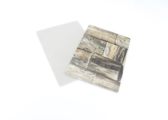 1220x2800mm PVC μαρμάρινο σύνθετο UV φύλλο PVC κεραμιδιών διαφανές