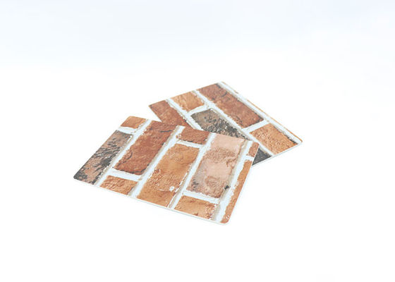 1220x2800mm PVC μαρμάρινο σύνθετο UV φύλλο PVC κεραμιδιών διαφανές