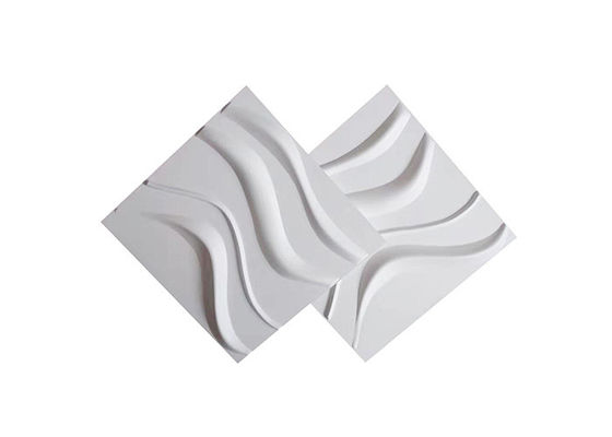 Πάχος 1mm διακοσμητική τρισδιάστατη μορφή PVC Flexilble Squre επιτροπών τοίχων