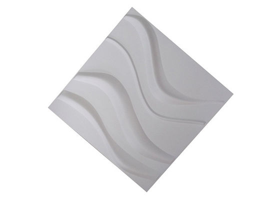 Πάχος 1mm διακοσμητική τρισδιάστατη μορφή PVC Flexilble Squre επιτροπών τοίχων