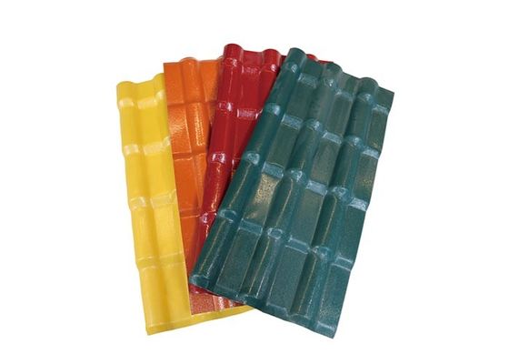 Το κεραμίδι στεγών PVC πλαστικής ρητίνης εύκολο εγκαθιστά τα κεραμίδια στεγών για το ντεκόρ στεγών εργοστασίων
