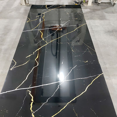 4*8 Ft UV PVC μαρμάρινο φύλλο Αδιάβροχο θερμό τυποποίηση / 3D εκτυπωμένα εσωτερικά πάνελ