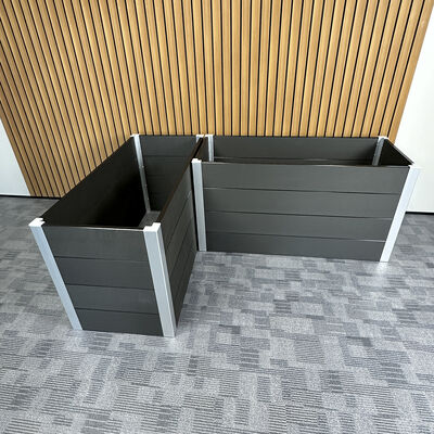 Μεγάλο Υπερυψωμένο Κρεβάτι Κήπου Ζαρντινιέρα για Εξωτερικό Λαχανικό Λουλούδι Βότανο Κήπο