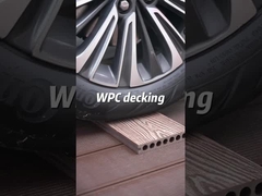 WPC ξύλινο πλαστικό σύνθετο Decking υπαίθριο πάτωμα Wpc πινάκων στερεό