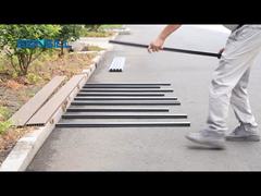 Ξύλινο πατωμάτων τρισδιάστατο αποτύπωσης σε ανάγλυφο πάτωμα γεφυρών σύστασης WPC Decking σύνθετο αδιάβροχο